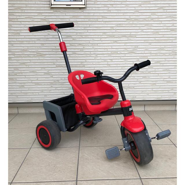 【らむ様専用】三輪車 キッズ/ベビー/マタニティの外出/移動用品(三輪車)の商品写真