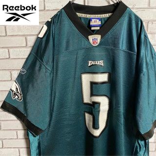 リーボック(Reebok)の90s 古着 リーボック フットボールシャツ ビッグシルエット ゆるだぼ(Tシャツ/カットソー(半袖/袖なし))