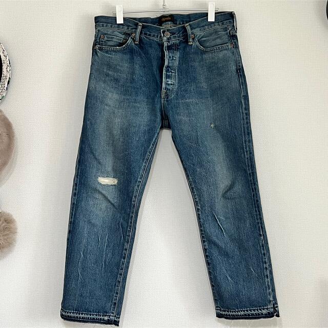 JOURNAL STANDARD(ジャーナルスタンダード)のchimala SELVEDGE DENIM NARROW TAPERED レディースのパンツ(デニム/ジーンズ)の商品写真