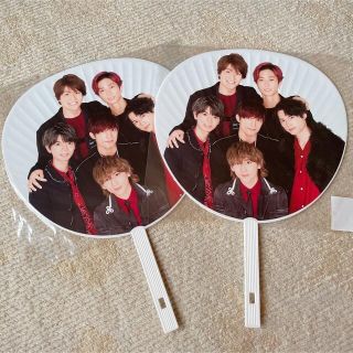 ストーンズ(SixTONES)のSixTONES カウコン 集合 ジャンボうちわ (アイドルグッズ)