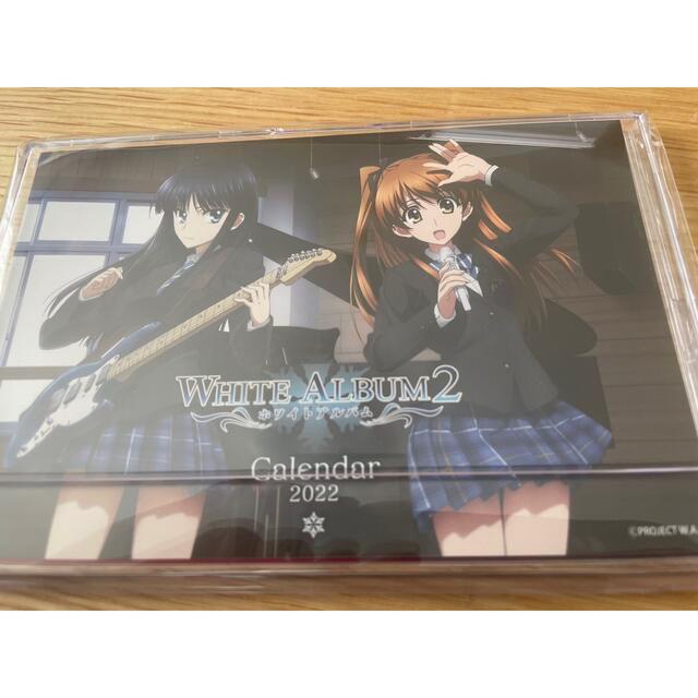 WHITE ALBUM2 DMMスクラッチ C賞　卓上カレンダー エンタメ/ホビーのアニメグッズ(その他)の商品写真