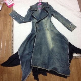 デニムロングコート(ロングコート)