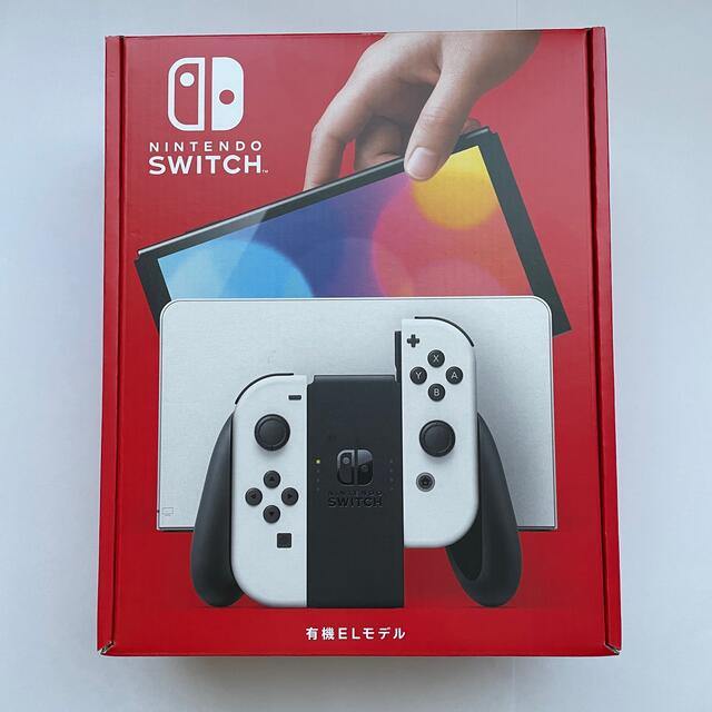 【新品未使用】Nintendo Switch 有機EL ホワイト家庭用ゲーム機本体