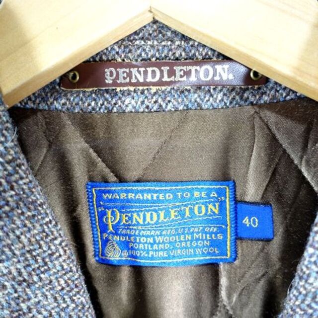 PENDLETON PENDLETON 80s TWEED CHESTER COAT ペンドルトン の通販 by UNION3 ラクマ店｜ ペンドルトンならラクマ