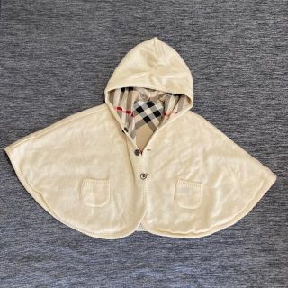 バーバリー(BURBERRY)のバーバリーロンドン☆リバーシブルポンチョ(カーディガン/ボレロ)