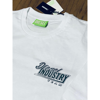 ディーゼル(DIESEL)のDIESEL  新品未使用　XXSサイズ　Tシャツ　ティーシャツ　白　ディーゼル(Tシャツ/カットソー(半袖/袖なし))