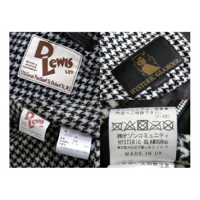 Lewis Leathers(ルイスレザー)のルイスレザー×ヒステリックグラマー■カントリーマンレザージャケット メンズのジャケット/アウター(レザージャケット)の商品写真