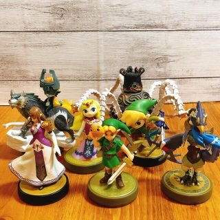 任天堂 - 7体セットamiibo ゼルダの伝説リンクガーディアン他ブレス