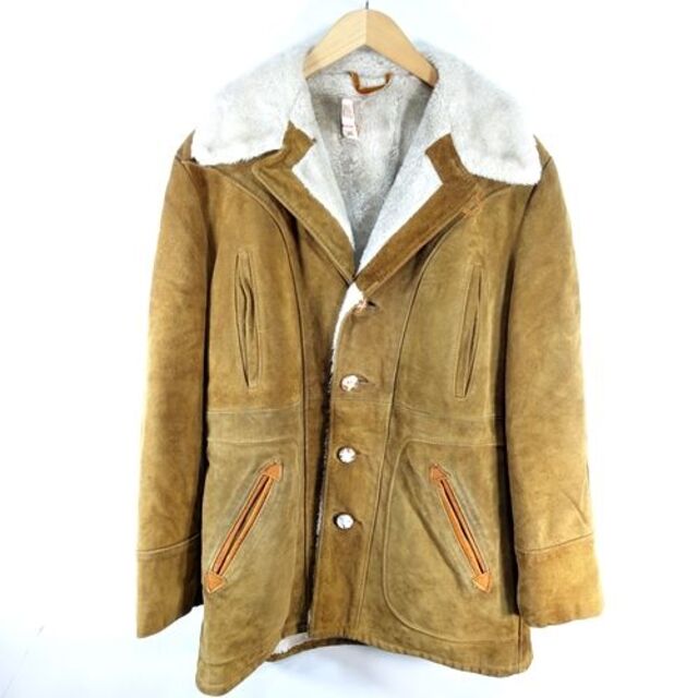 SCHOTT 70s RANCHER BOA SUEDE COAT ショット