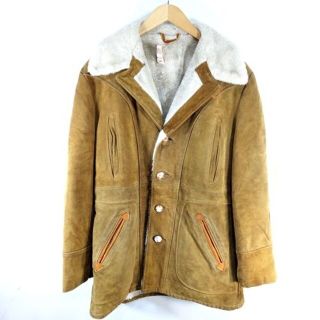 ショット(schott)のSCHOTT 70s RANCHER BOA SUEDE COAT ショット(チェスターコート)