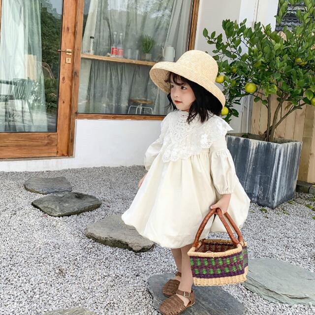 95cm ワンピース フォーマル ドレス 女の子 子供用 キッズ　 キッズ/ベビー/マタニティのキッズ服女の子用(90cm~)(ワンピース)の商品写真