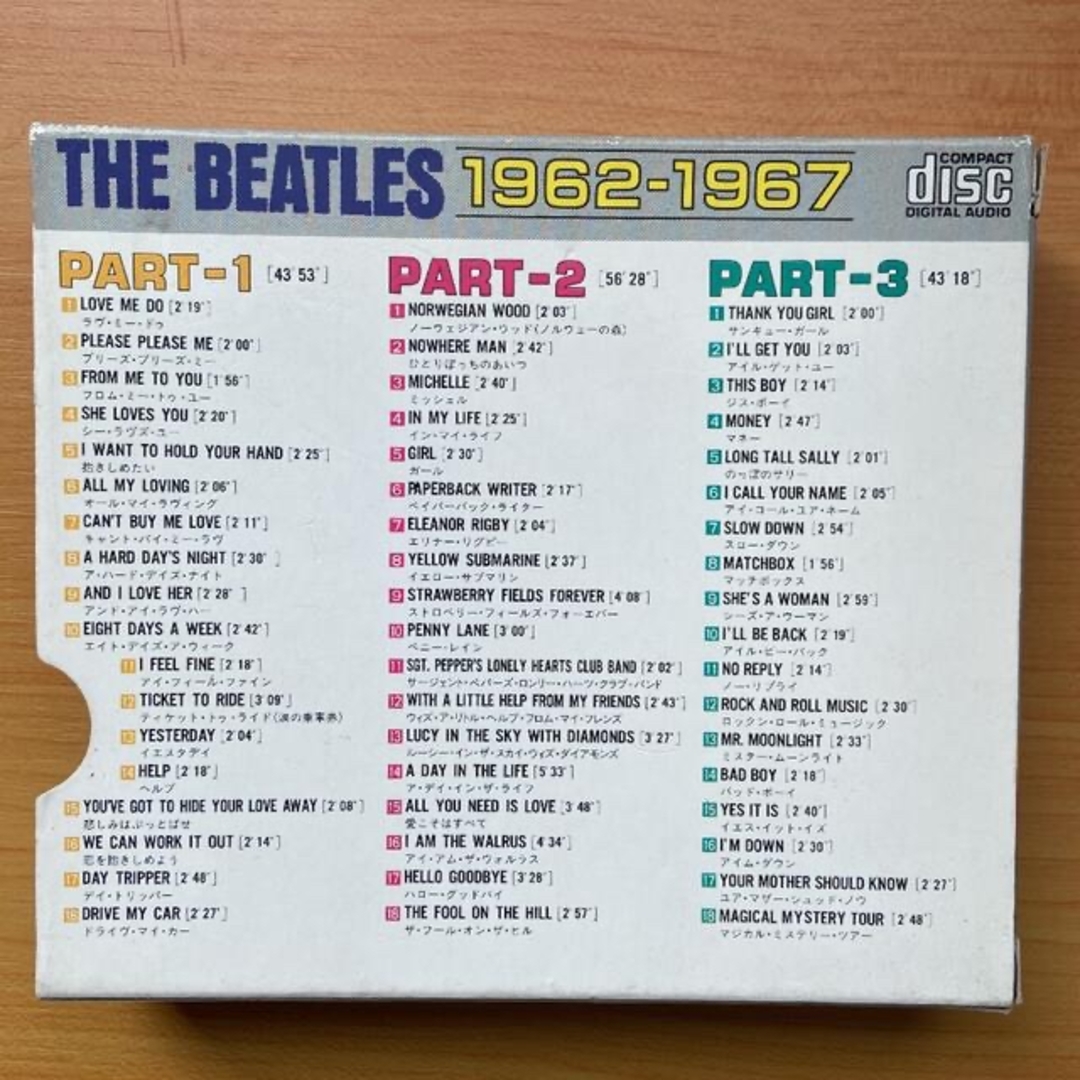 THE BEATLES 1962-1967/ザ・ビートルズ エンタメ/ホビーのCD(ポップス/ロック(洋楽))の商品写真