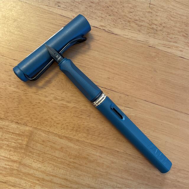 LAMY(ラミー)の新品 限定 LAMY ラミー Safari サファリ ペトロール 万年筆 EF インテリア/住まい/日用品の文房具(ペン/マーカー)の商品写真