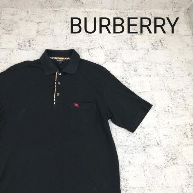 BURBERRY(バーバリー)のBURBERRY バーバリー 半袖ポロシャツ メンズのトップス(ポロシャツ)の商品写真