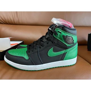 ナイキ(NIKE)のNIKE AIR JORDAN 1 RETRO HIGH OG パイングリーン(スニーカー)