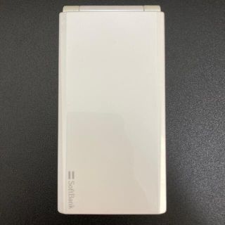 ソフトバンク(Softbank)の中古 SoftBank 740SC ホワイト SIMフリー SIMロック解除済み(携帯電話本体)