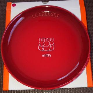 ルクルーゼ(LE CREUSET)のル・クルーゼ ミッフィーデザイン スフィア・プレート(ノベルティグッズ)