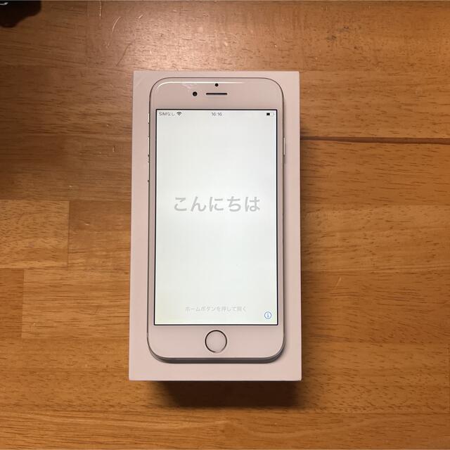 apple iphone 6s シルバー ６４G docomo シムフリー - スマートフォン本体