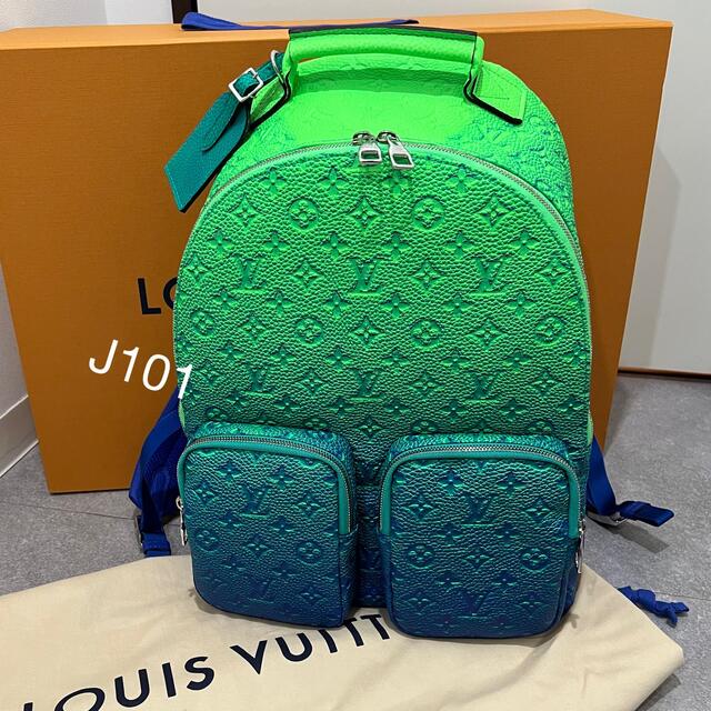 ルイ ヴィトン LOUIS VUITTON モノグラム デニム マルチポケット バックパック トリヨンレザー ノワール M45973 VLP 90180882