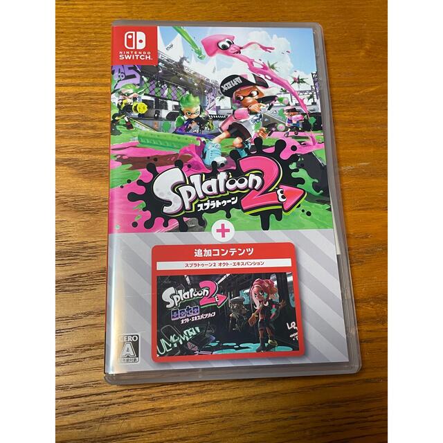 フォロー割引中　switch スプラトゥーン2 ＋ オクト・エキスパンション