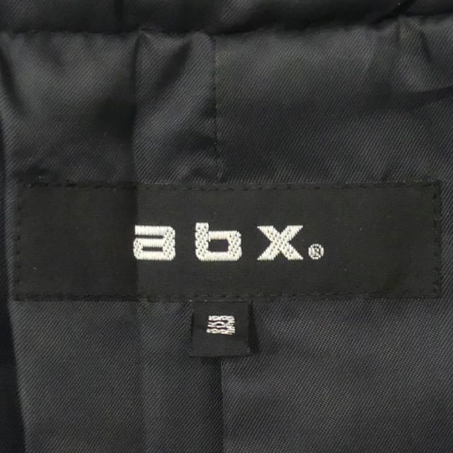 abx(エービーエックス)のダッフルコート abx ロング チャコールグレー L 古着 メンズ 通勤 通学 メンズのジャケット/アウター(ダッフルコート)の商品写真