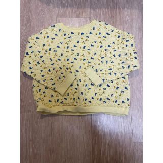 ザラキッズ(ZARA KIDS)のZARA花柄ワッフルトップス98(Tシャツ/カットソー)