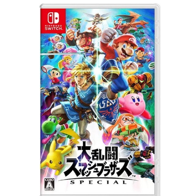 Nintendo Switch(ニンテンドースイッチ)のニンテンドーSwitchソフト大乱闘スマッシュブラザーズパッケージ版新品 エンタメ/ホビーのゲームソフト/ゲーム機本体(家庭用ゲームソフト)の商品写真