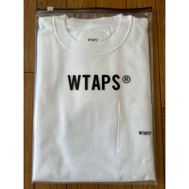 W)taps(ダブルタップス)の22SS WTAPS AII 01 / LS / COTTON 白M メンズのトップス(Tシャツ/カットソー(七分/長袖))の商品写真