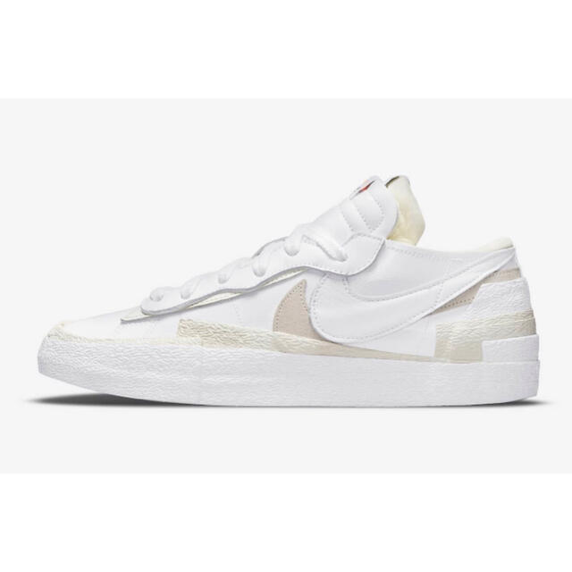 【送料込み★】sacai × NIKE BLAZER LOW WHITE 27㎝