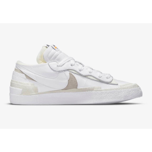 【送料込み★】sacai × NIKE BLAZER LOW WHITE 27㎝