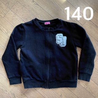 ジェニィ(JENNI)の【美品】JENNI 140 ❤︎黒 ブルゾン (ジャケット/上着)