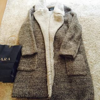 ザラ(ZARA)のzara カーディガン(ニットコート)