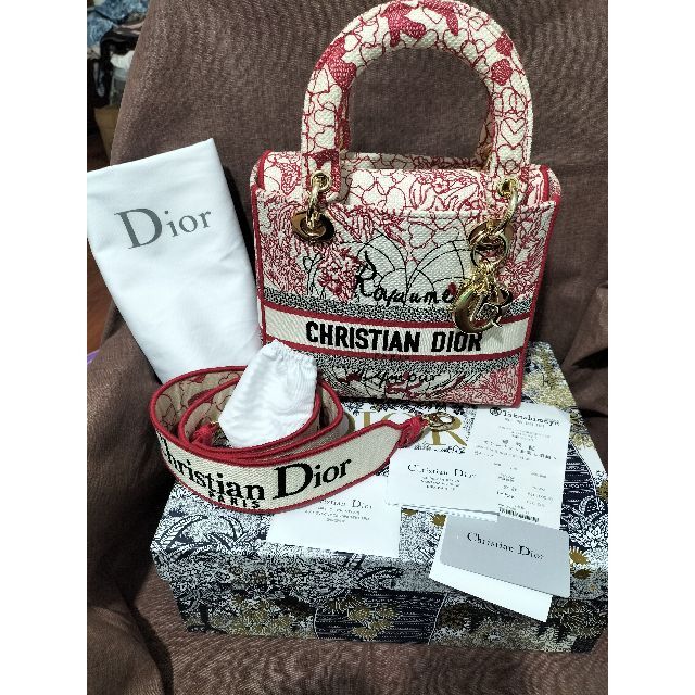 Christian Dior - ディオール Dior LADY D-LITE ミディアムバッグの 