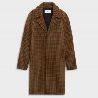 celine - CELINE セリーヌ ウールマックコート 千鳥柄 エディスリマン