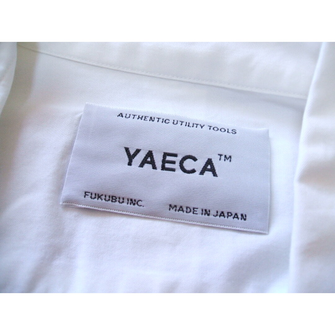 YAECA(ヤエカ)のYAECA カシュクールシャツ 長袖シャツ S ホワイト レディース  ヤエカ【中古】2-0209M△ レディースのトップス(シャツ/ブラウス(長袖/七分))の商品写真