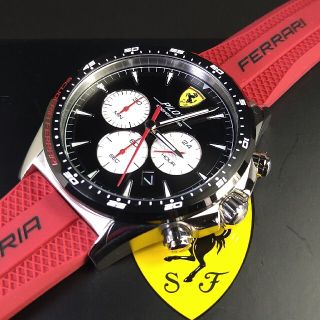 フェラーリ(Ferrari)の新品◆国内未販売★スクーデリア・フェラーリ〝ピロータ〟上級モデル★春夏お洒落に★(腕時計(アナログ))