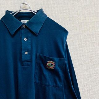 ラコステ(LACOSTE)の一点物　90年代ビンテージ　chemise LACOSTE ポロシャツ(ポロシャツ)