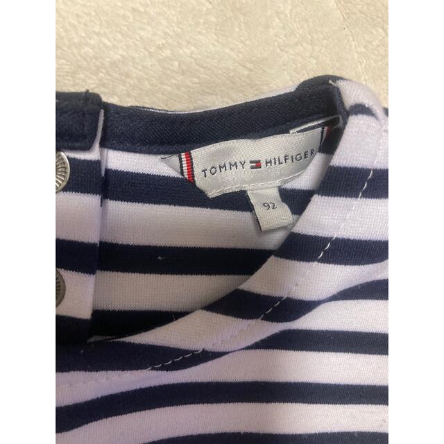 TOMMY HILFIGER(トミーヒルフィガー)の値下げ！！　Tommy HILFIGER ワンピース　92センチ　美品 キッズ/ベビー/マタニティのキッズ服女の子用(90cm~)(ワンピース)の商品写真