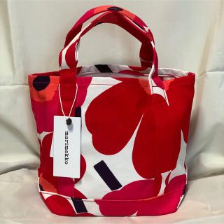 マリメッコ(marimekko)のmarimekko マリメッコ　Pieni Unikko Seidi トート(トートバッグ)