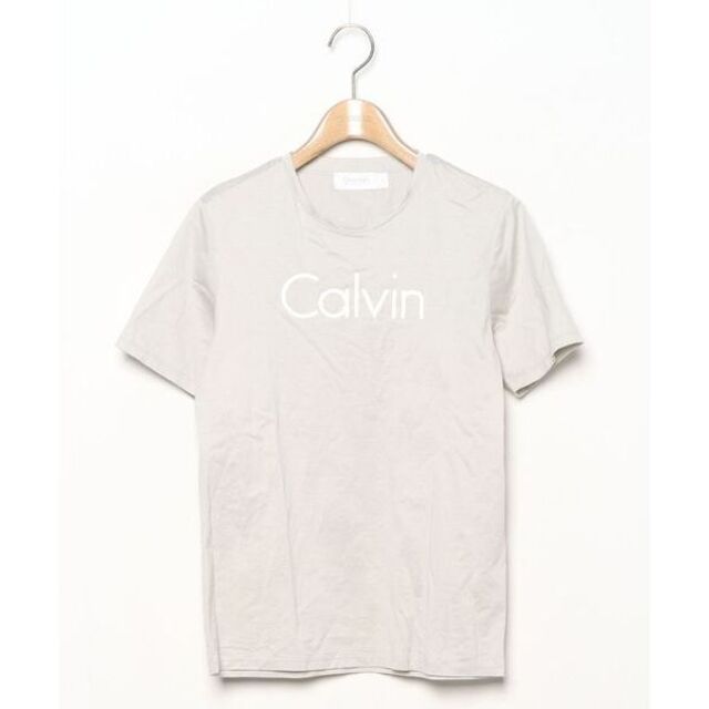 Calvin Klein(カルバンクライン)の☆カルバン・クライン プリント ロゴ Tシャツ 半袖/レディース/S レディースのトップス(Tシャツ(半袖/袖なし))の商品写真