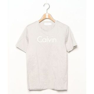 カルバンクライン(Calvin Klein)の☆カルバン・クライン プリント ロゴ Tシャツ 半袖/レディース/S(Tシャツ(半袖/袖なし))