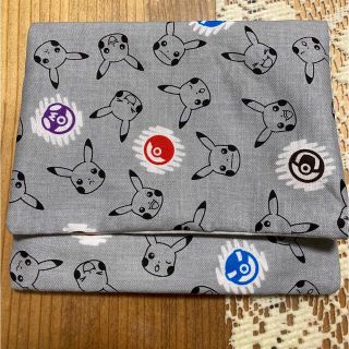 アキ様専用　蓋付き移動ポケット　グレー(外出用品)