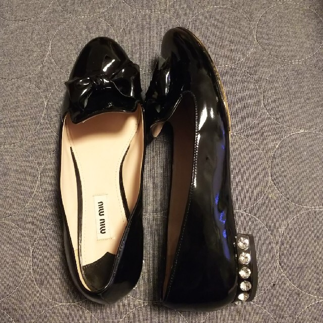 miumiu(ミュウミュウ)のしばふ様専用　11月10日まで レディースの靴/シューズ(バレエシューズ)の商品写真