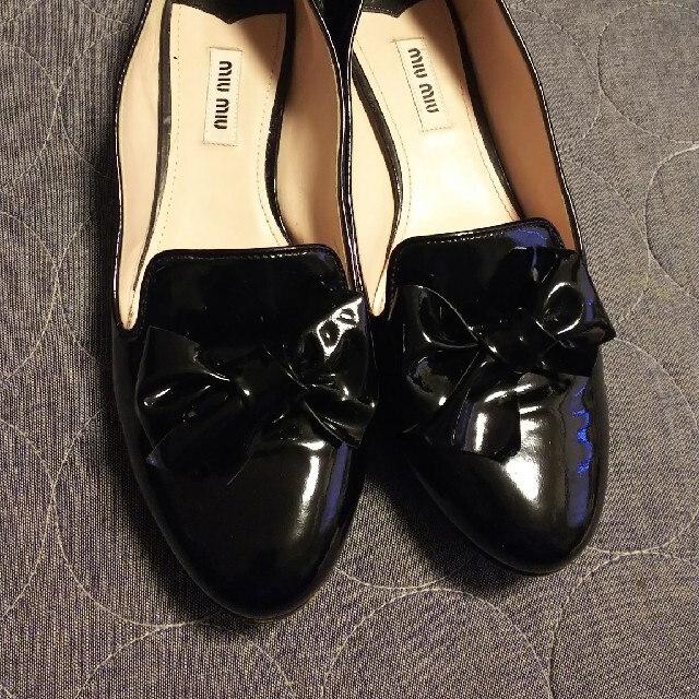 miumiu(ミュウミュウ)のしばふ様専用　11月10日まで レディースの靴/シューズ(バレエシューズ)の商品写真