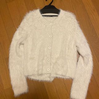 ザラ(ZARA)のzara ファーニット(カーディガン)