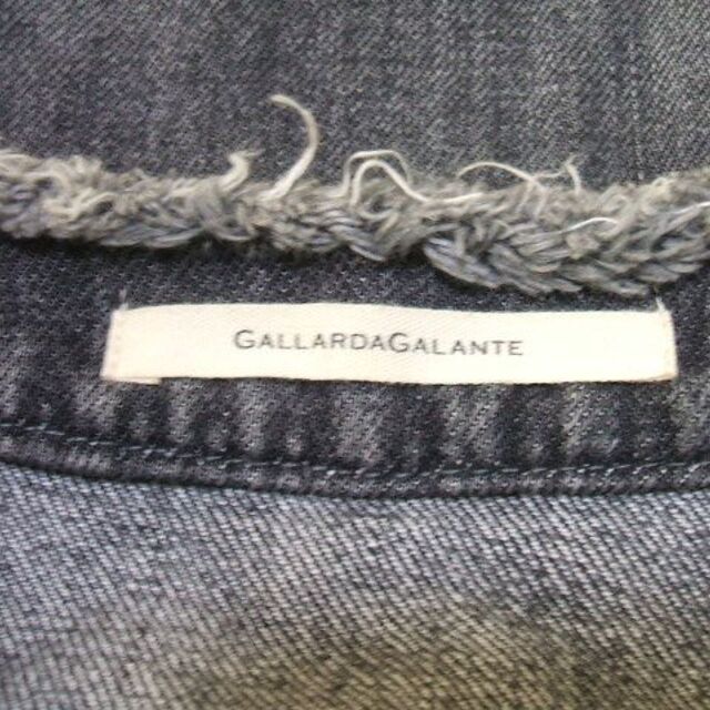 GALLARDAGALANTE ノーカラーデニムジャケット 2-0317M▲ 2