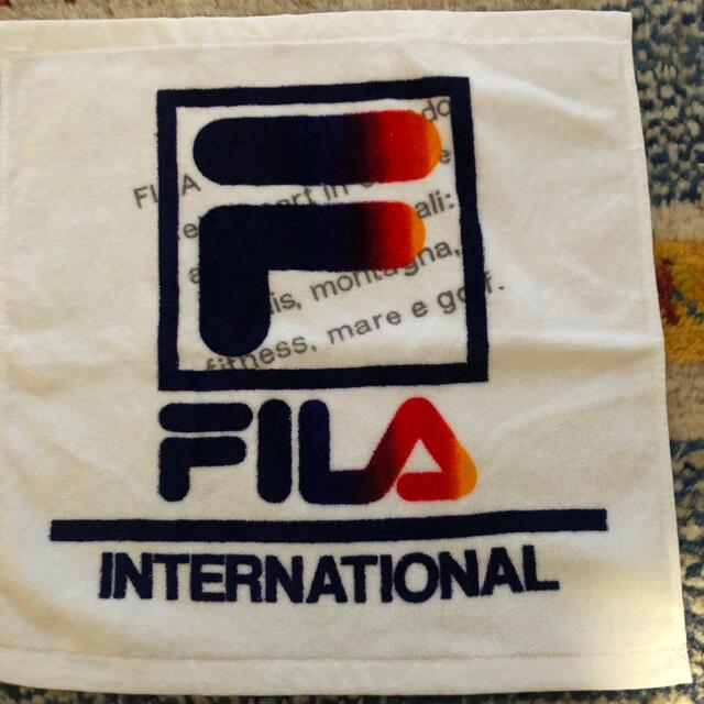 FILA(フィラ)のFILA ハンドタオル インテリア/住まい/日用品の日用品/生活雑貨/旅行(タオル/バス用品)の商品写真