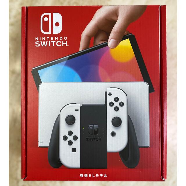 引き取り早い方優先新品未使用！Nintendo Switch 有機EL マリオレッド
