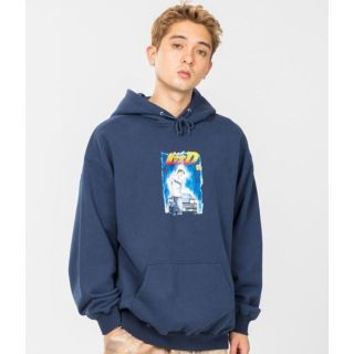 XLARGE - 【即完売品】エクストララージ XLARGE 頭文字Dコラボパーカー セール激安商品 新品 X-LARGE エクストララージ 頭文字D コラボ パーカー ブラック L パーカー