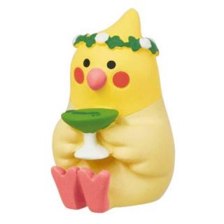 新品☆コンコンブル  スムージーインコ　(置物)